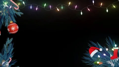 Christmas Animated Frame 2 Vidéo 83645261