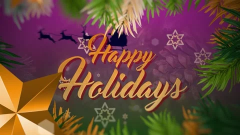 Christmas Animated Opener Stock After Effects