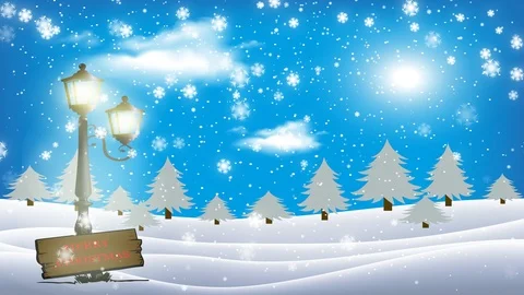 Christmas animation background motion graphics with bokeh glittering. Stock Footage 121556018