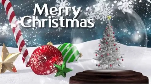 Christmas anumation Stock Footage 166734154