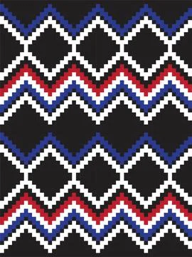 Christmas Argyle Seamless Pattern Background Stock Illustration