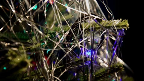 Christmas artificial tree Stock Footage 247072392