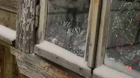 Christmas artificial tree Stock Footage 247553493