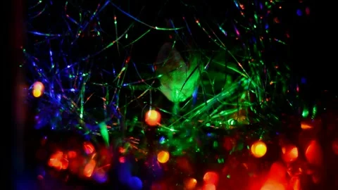 Christmas artificial tree Stock Footage 247564030