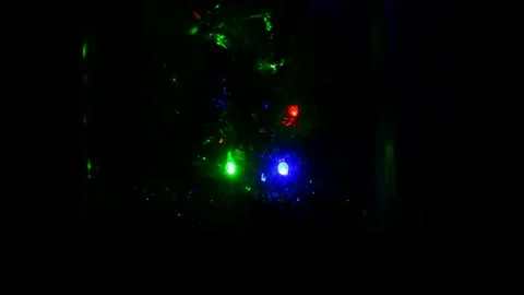 Christmas artificial tree 库存影片 302050971