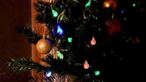 Christmas artificial tree Vidéo 302120342