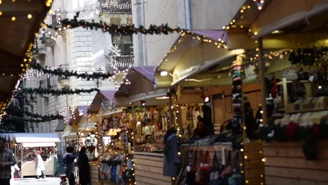 Christmas atmosphere Stock Footage 99306496