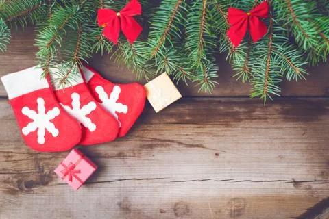 Christmas background 2018 Stock Photos