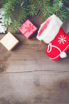 Christmas background 2018 Stock Photos