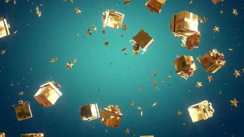 Christmas background. 3 different background with green screen. The new year Stock Footage 144283295