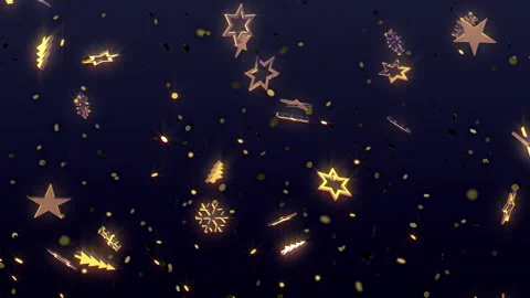 Christmas Background 3D Loop Stock Footage 256248028