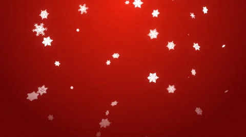 Christmas Background - Big Snowflakes Stock Footage 43473652