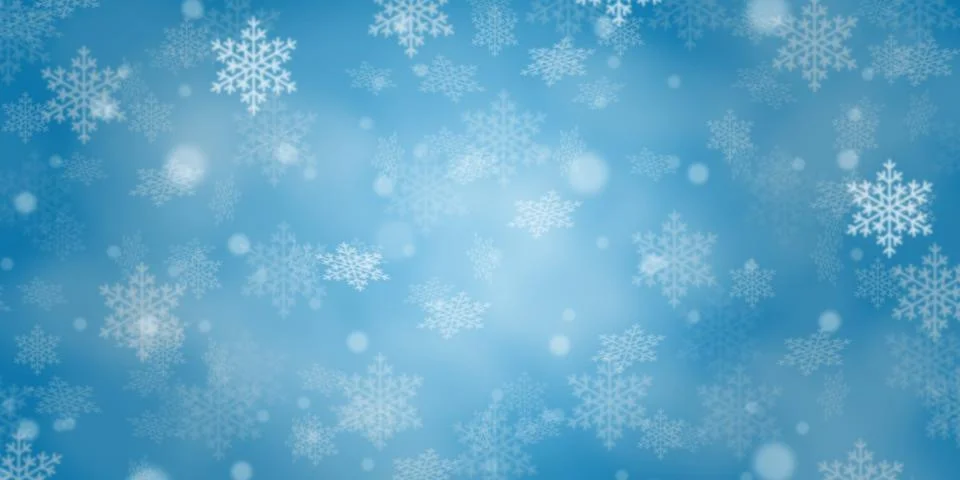 Christmas background blue pattern with copyspace copy space in winter card .. Illustrazione stock