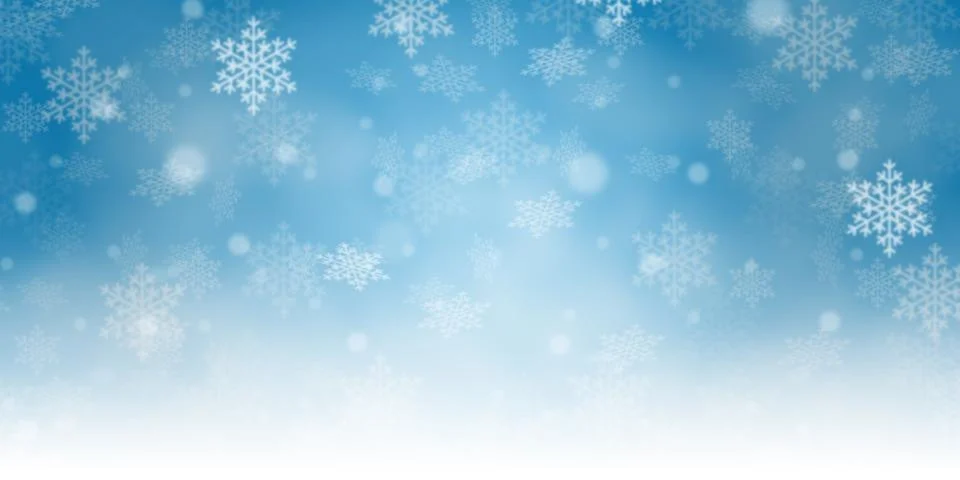 Christmas background blue pattern with copyspace copy space in winter card .. Illustrazione stock