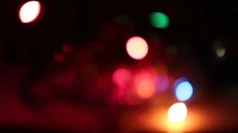 Christmas background. Blurry lights, Full HD Stock Footage 33608306