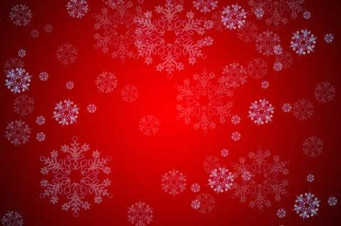 Christmas background with bokeh lights Stock Illustration