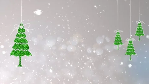 Christmas Background With Christmas Tree Stock Footage 234706671