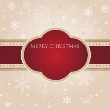 Christmas background with Christmas tree, vector illustration. Illustrazione stock
