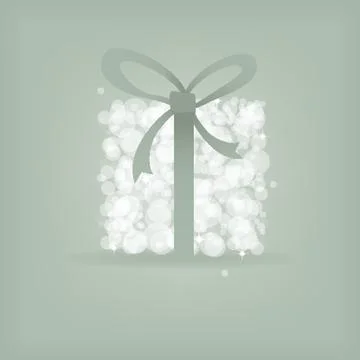 Christmas background with Christmas tree, vector illustration. Illustrazione stock