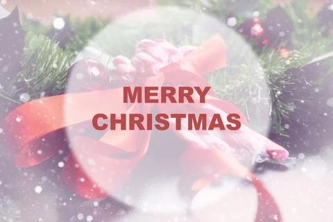 Christmas background circle イラスト素材
