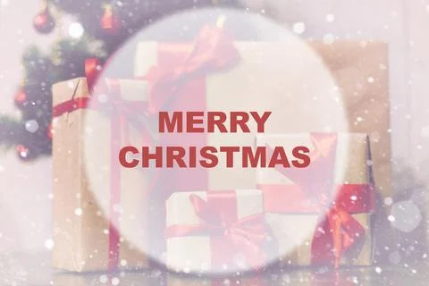 Christmas background circle イラスト素材