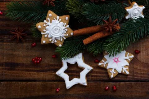 Christmas background concept Stock Photos