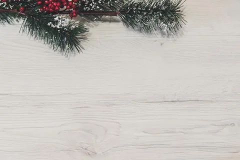 Christmas background with copy space Stock Photos