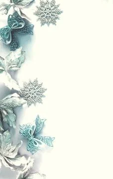 Christmas background with copy space Stock Photos