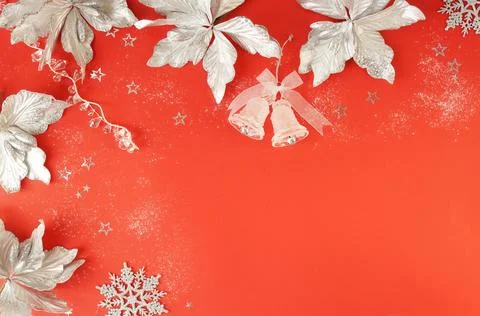 Christmas background with copy space Stock Photos