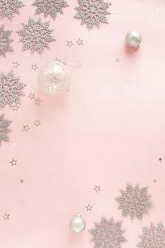 Christmas background with copy space Stock Photos