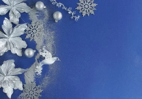 Christmas background with copy space Stock Photos