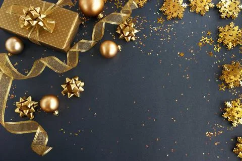 Christmas background with copy space 스톡 사진