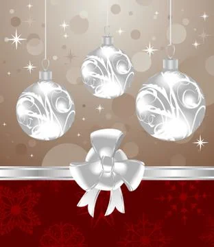 Christmas  background for design packing Stock Illustration