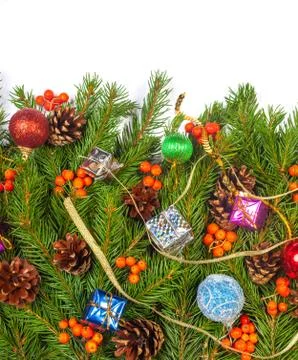 Christmas background. eve framework Stock Photos