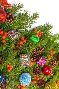 Christmas background. eve framework Stock Photos