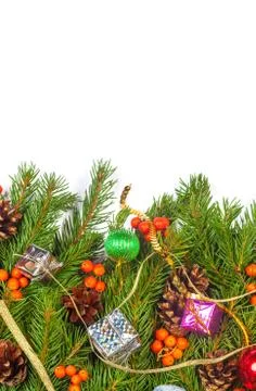 Christmas background. eve framework Stock Photos