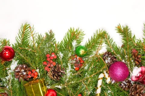 Christmas background. Eve framework Stock Photos