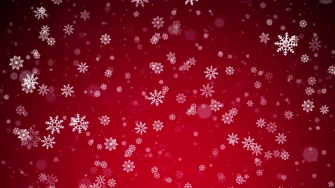 Christmas background with falling snow. Seamless loop. Glitter effect. Stock Footage 155052406