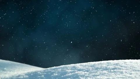 Christmas background with falling snow. Seamless snowing loop. Stock Footage 281323050