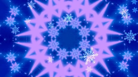 Christmas  background , Falling snowflakes, blurred christmas  background Video stock 82896722