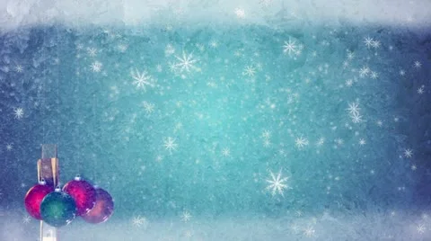 Christmas background Stock Footage 12133603