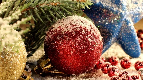 Christmas background Stock Footage 118001365