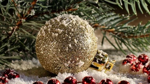 Christmas background Stock Footage 118001425