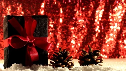 Christmas background Stock Footage 118001886