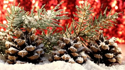 Christmas background Video stock 118001943