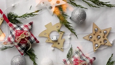 Christmas background Stock Footage 119683669