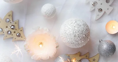 Christmas background Stock Footage 119778114