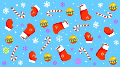 Christmas background Stock Footage 135225728