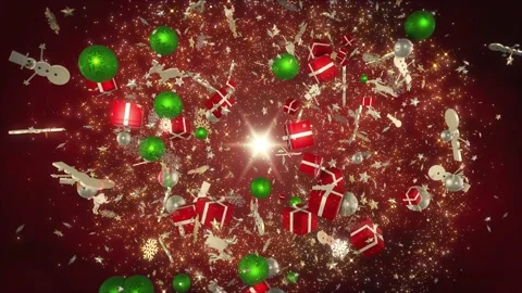 Christmas Background Stock Footage 142263648