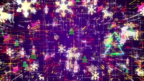 Christmas Background Stock Footage 142345368